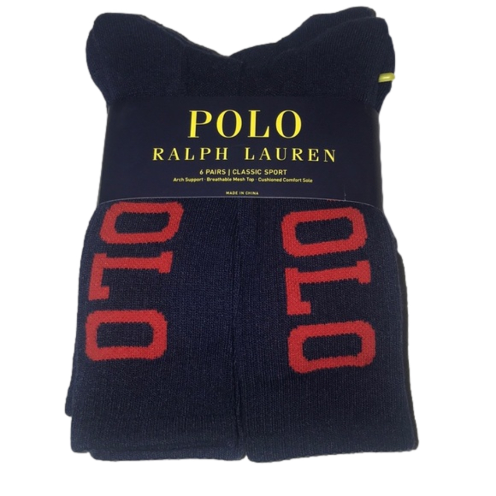 NWT Polo by Ralph Lauren Classic Sports socks